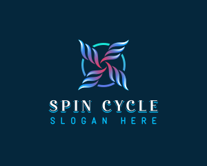 Wind Flow Ring logo design