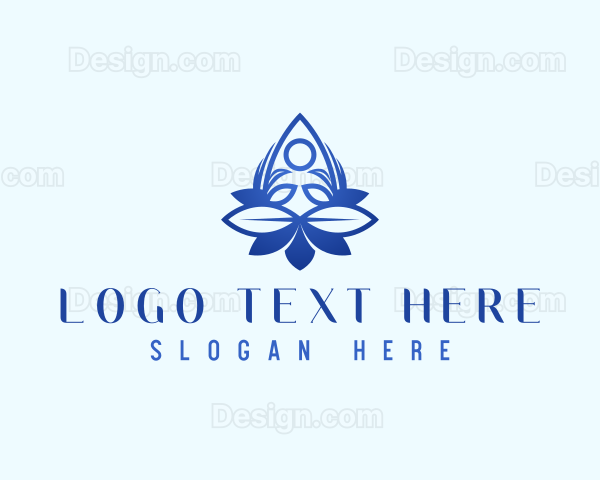 Yoga Floral Zen Logo