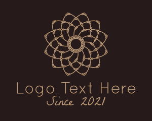 Decorative Flower Mandala logo