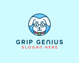 Smart Pet Puppy  logo design