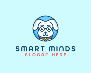 Smart Pet Puppy  logo design