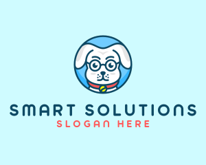 Smart Pet Puppy  logo design