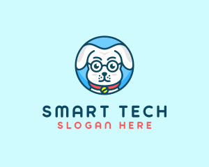 Smart Pet Puppy  logo design