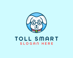 Smart Pet Puppy  logo design