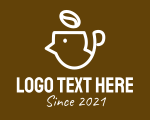 Coffee Bean Head logo