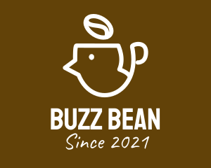 Coffee Bean Head logo design