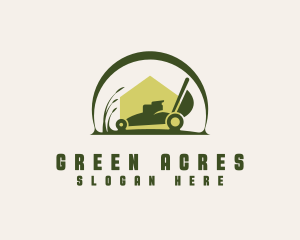 Lawn Mower Landscape logo