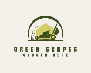 Lawn Mower Landscape logo