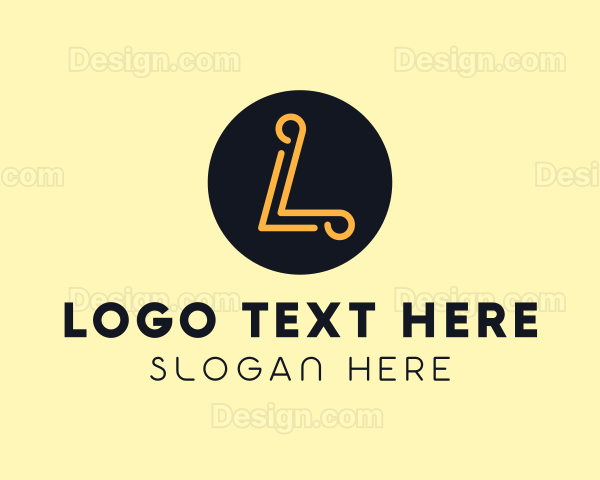 Modern Elegant Letter L Logo