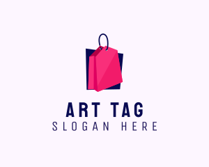 Market Bag Tag logo design