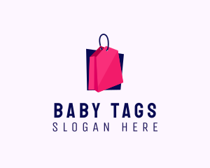 Market Bag Tag logo design