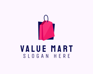 Market Bag Tag logo design