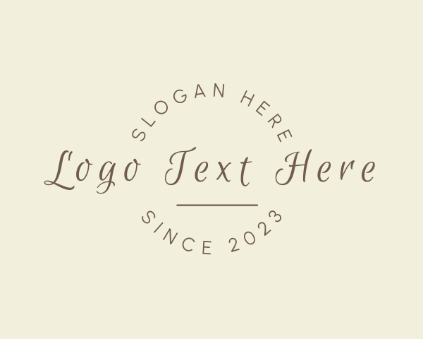 Elegant Script Brand logo