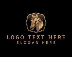 Luxury Equestrian Horse  Logo