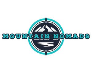 Mountain Compass Adventurer logo design