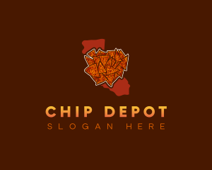 California Chips Snack logo