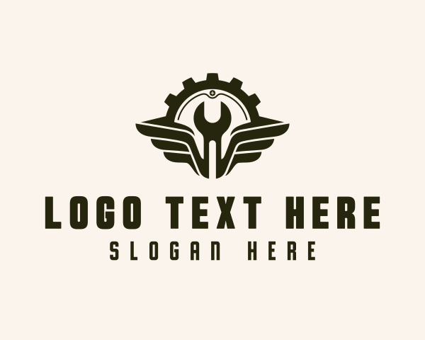 Cog Wheel logo example 4