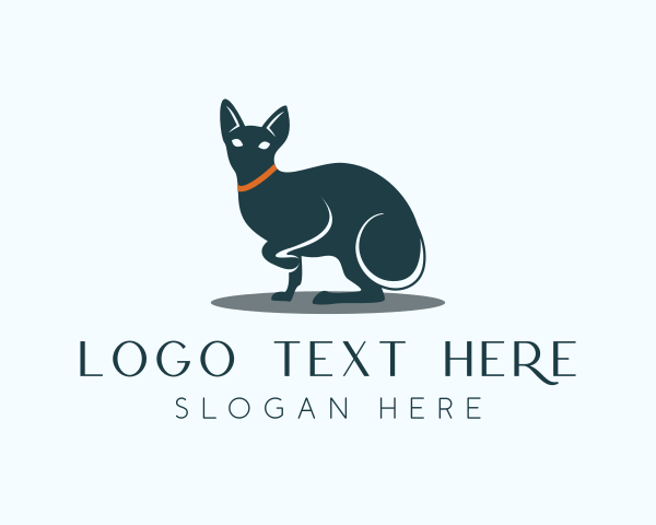 Cat logo example 3