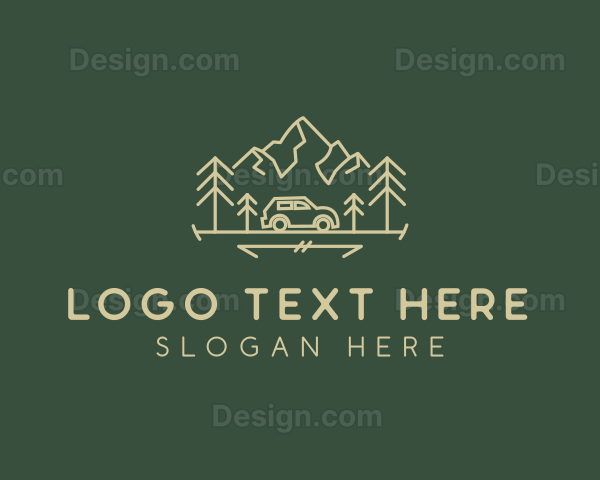 Mountain Roadtrip Outdoor Logo