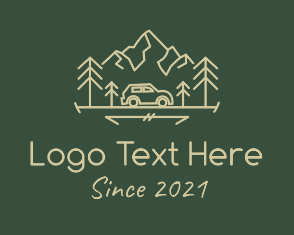 Tent logo example 3