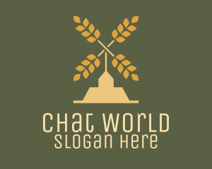 Wheat Windmill Farm logo design