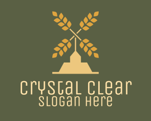 Wheat Windmill Farm logo design