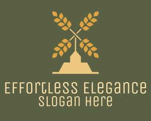 Wheat Windmill Farm logo design