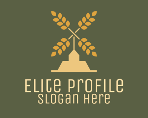 Wheat Windmill Farm logo design