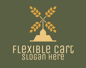 Wheat Windmill Farm logo design