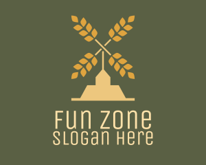 Wheat Windmill Farm logo design