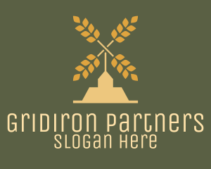 Wheat Windmill Farm logo design