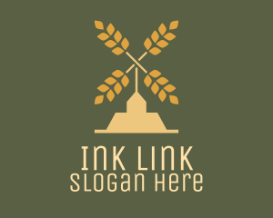 Wheat Windmill Farm logo design