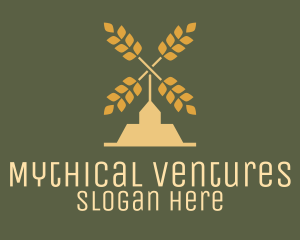 Wheat Windmill Farm logo design