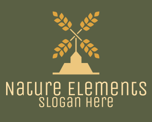 Wheat Windmill Farm logo design