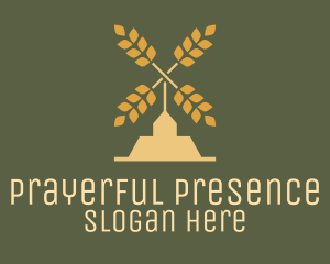 Wheat Windmill Farm logo design