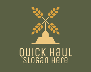 Wheat Windmill Farm logo design