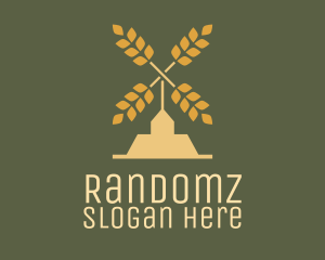 Wheat Windmill Farm logo design