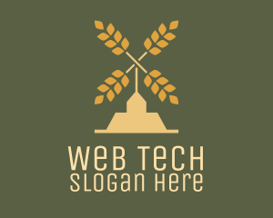 Wheat Windmill Farm logo design