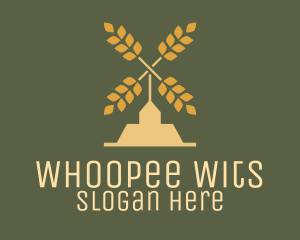 Wheat Windmill Farm logo design