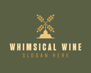 Wheat Windmill Farm logo design