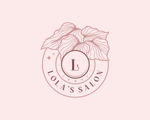 Leaf Cosmetic Organic logo design