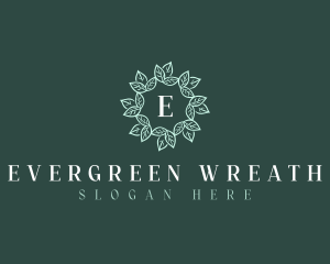 Laurel Wreath Leaves logo design