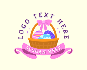 Easter Egg Basket Logo