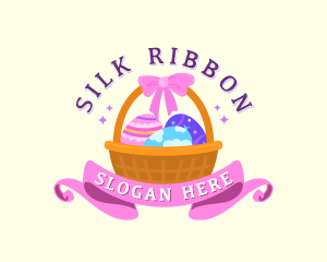 Easter Egg Basket logo design