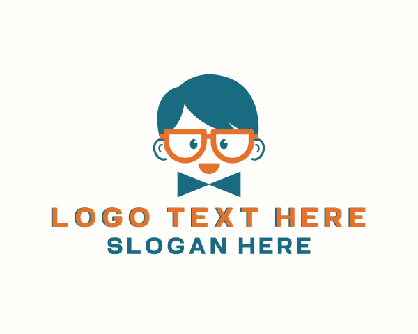 Eyeglass logo example 1