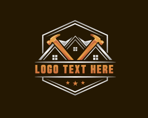 Renovation Handyman Hammer logo