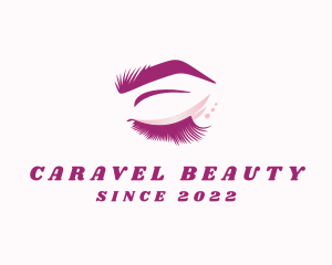 Feminine Beauty Eyelash  logo design