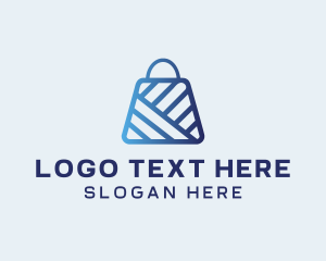 Online - Online Market Bag logo design