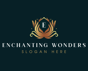 Luxury Hand Massage logo design