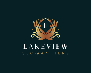 Luxury Hand Massage logo design